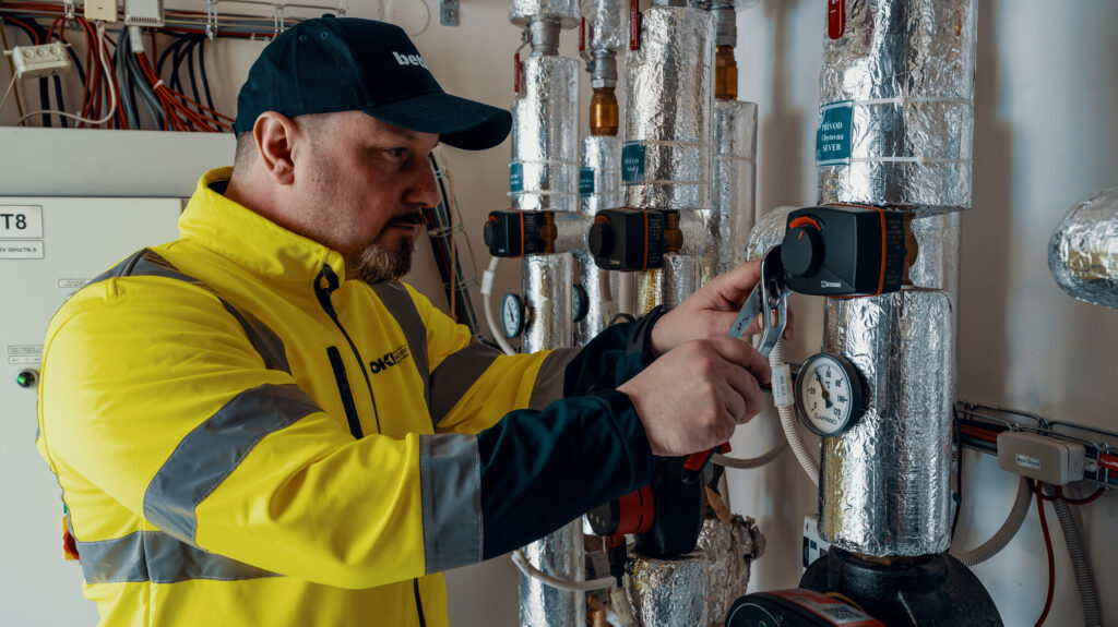 Technická správa budov - Okin Facility Manager při revizi zařízení